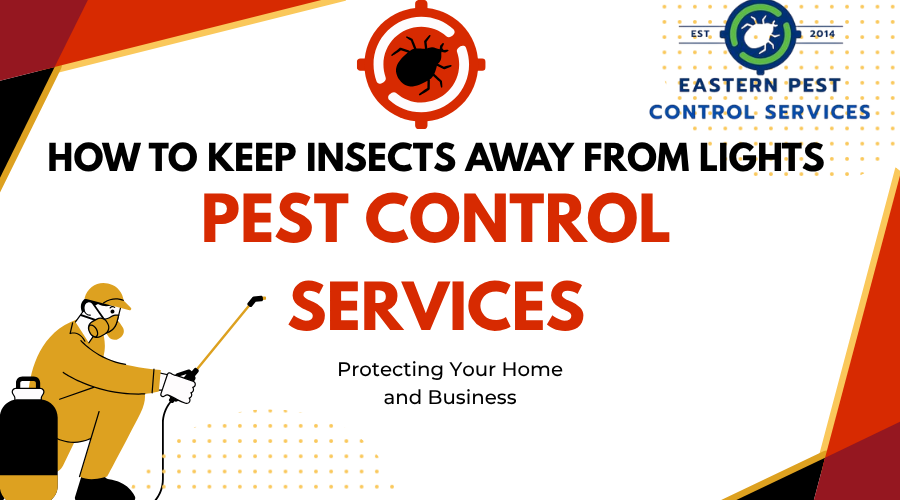 How to Keep Insects Away From Lights